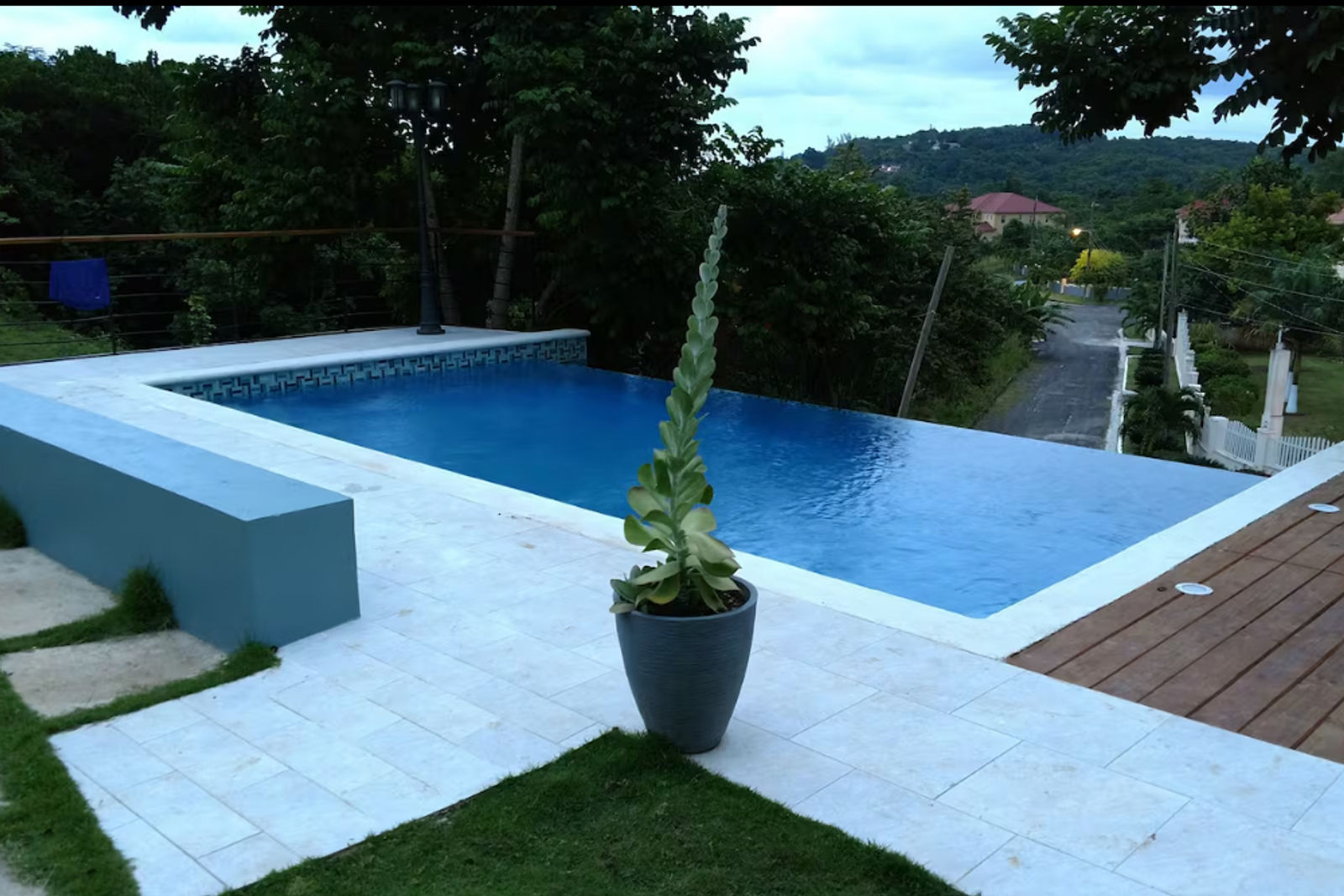 Pool at the Jamaica retreat house